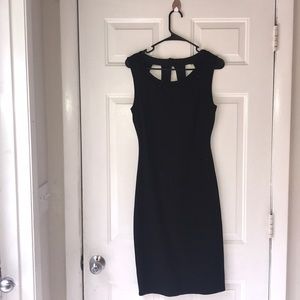 Black cocktail dress